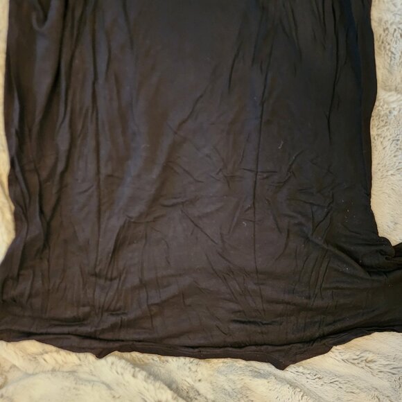 Black Graphic Tee - size Medium, Modal/Cotton - Picture 3 of 3